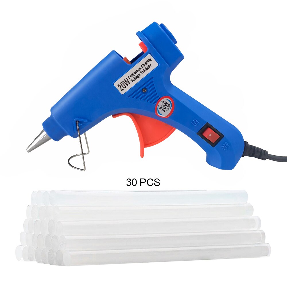 Hot Melt Glue Gun Cordless - 20W nóng chảy keo Súng hộ