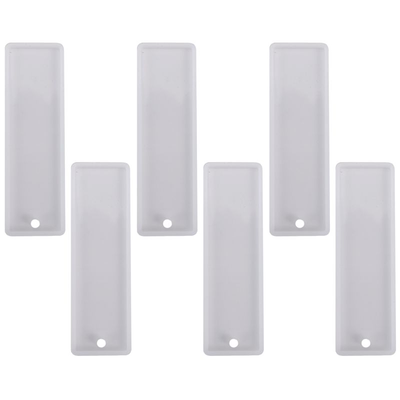 ABJN-6 Pcs/Set Rectangle Silic - đánh giá và giá Silicone Epoxy Resin Molds Set