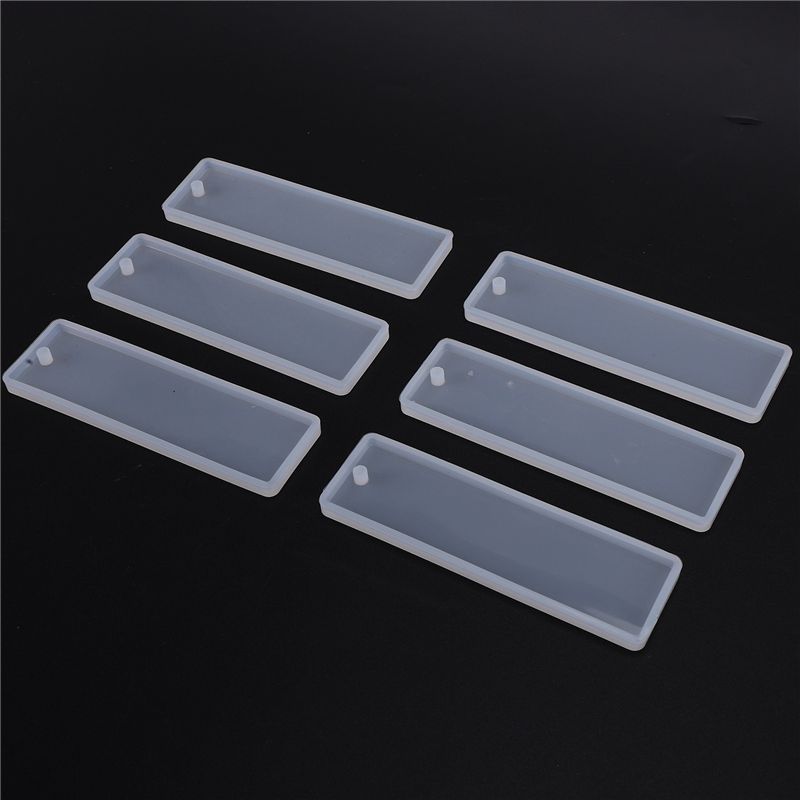 ABJN-6 Pcs/Set Rectangle Silic - đánh giá và giá Silicone Epoxy Resin Molds Set