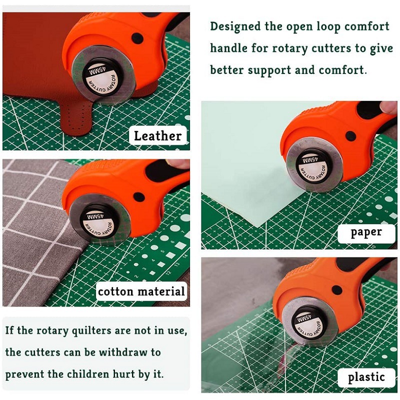 45mm Rotary Cutter Blades Fabr - đánh giá và giá Rotary Cutter For Fabric 45Mm