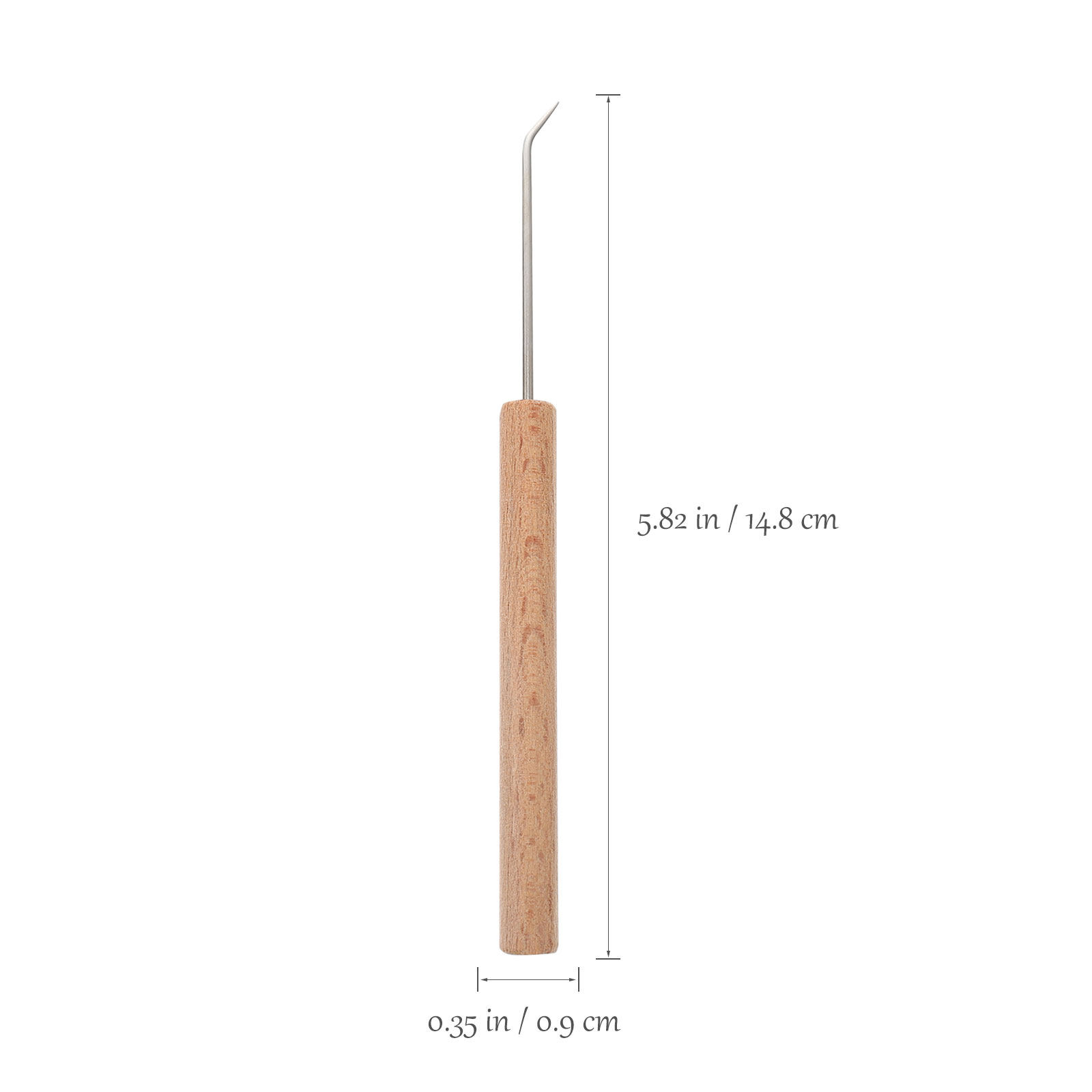 1Pcs Exquisite Wood Handle Cro - đánh giá và giá Wooden Crochet Hooks Ergonomic Handle