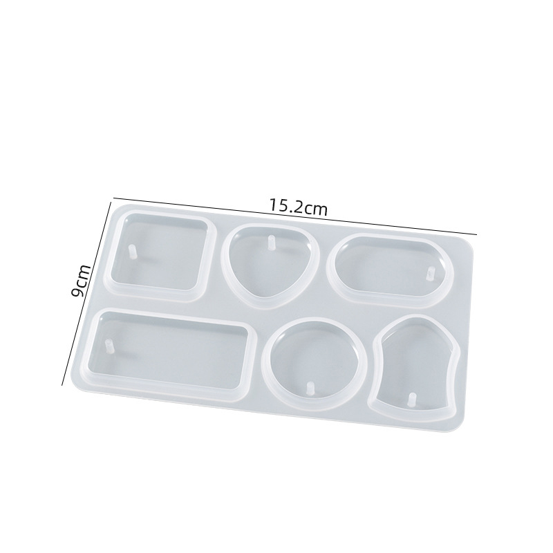 Tự Làm Móc Khóa Mặt Dây Chuyền - đánh giá và giá Silicone Epoxy Resin Molds Set
