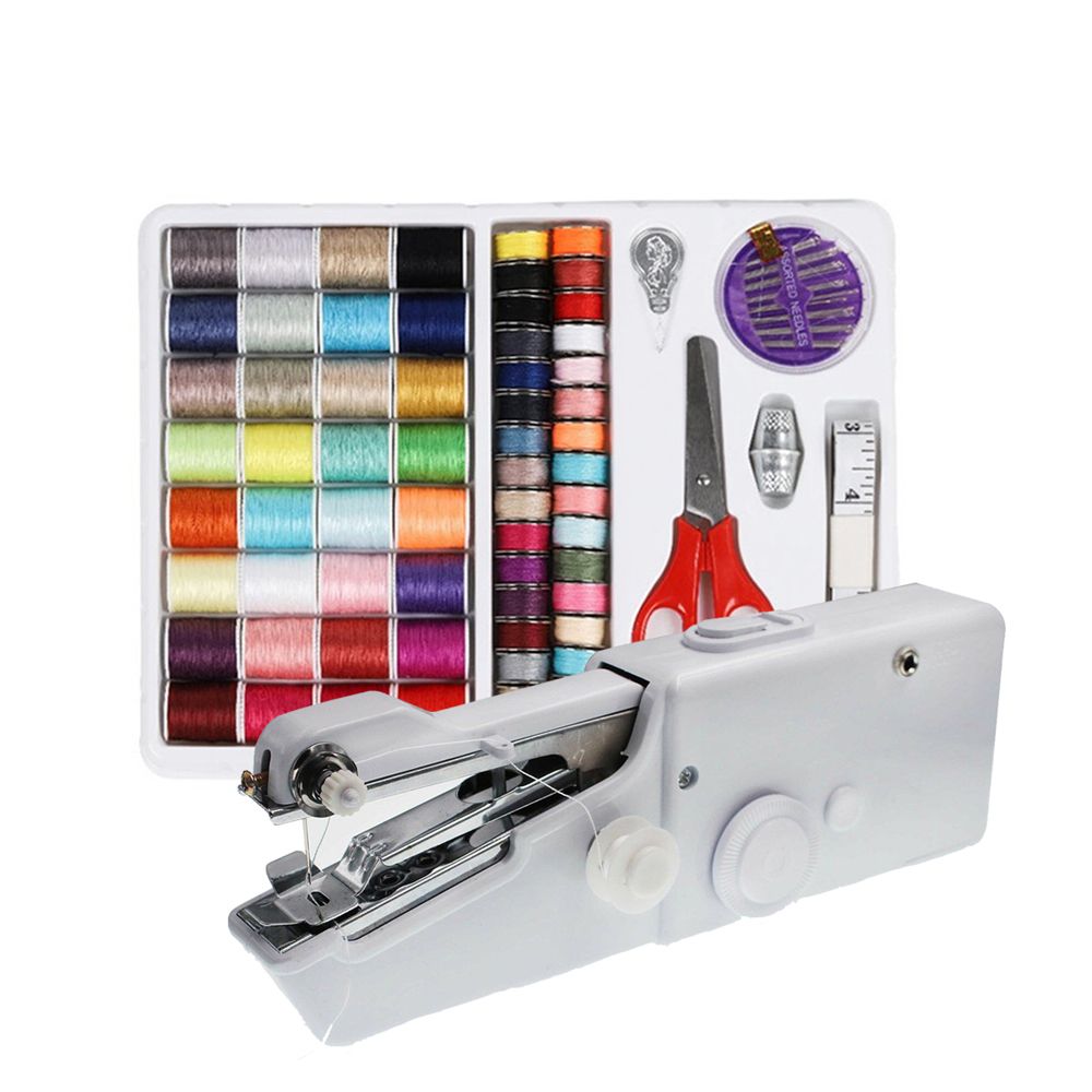 Locked Stitcher DIY Tool Sundr - đánh giá và giá Mini Electric Sewing Machine Handheld